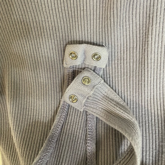 Lulus Closer To You Lavender Ribbed Tank Bodysuit Perfect Condition Size Small - Picture 9 of 10